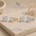 Round Stud Earrings