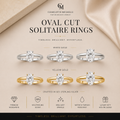 Oval Cut Solitaire Ring